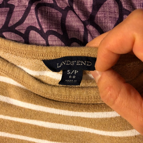 Lands’ End Striped tunic is so comfy - Picture 2 of 2
